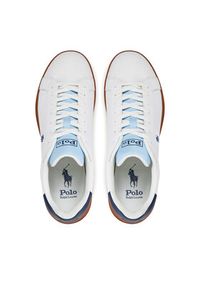 Polo Ralph Lauren Sneakersy Heritage Court II 809965072001 Biały. Kolor: biały. Materiał: skóra #6