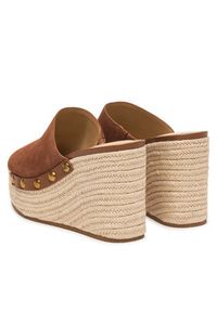 MICHAEL Michael Kors Espadryle Mayes 40S6MYMS1S Brązowy. Kolor: brązowy. Materiał: skóra, zamsz #6