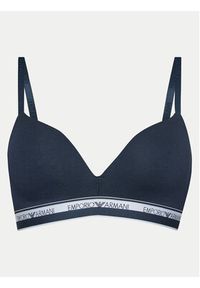 Emporio Armani Underwear Biustonosz bezfiszbinowy 164410 4R227 00135 Granatowy. Kolor: niebieski. Materiał: bawełna #4