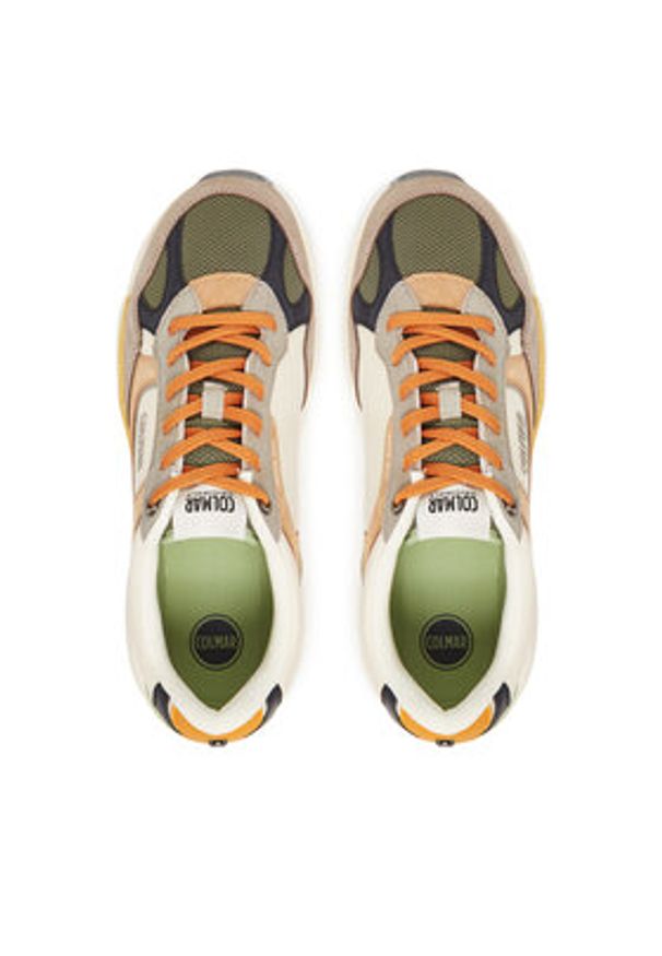 Colmar Sneakersy Dexter SS25/025 Brązowy. Kolor: brązowy. Materiał: skóra, zamsz