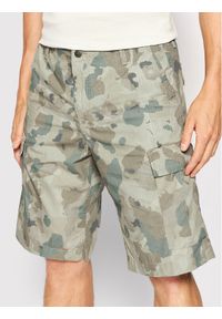 Carhartt WIP Szorty materiałowe Cargo I015999 Zielony Regular Fit. Kolor: zielony. Materiał: bawełna, materiał #1