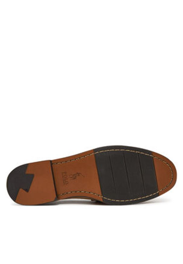 Polo Ralph Lauren Mokasyny 803961416002 Brązowy. Kolor: brązowy. Materiał: zamsz, skóra