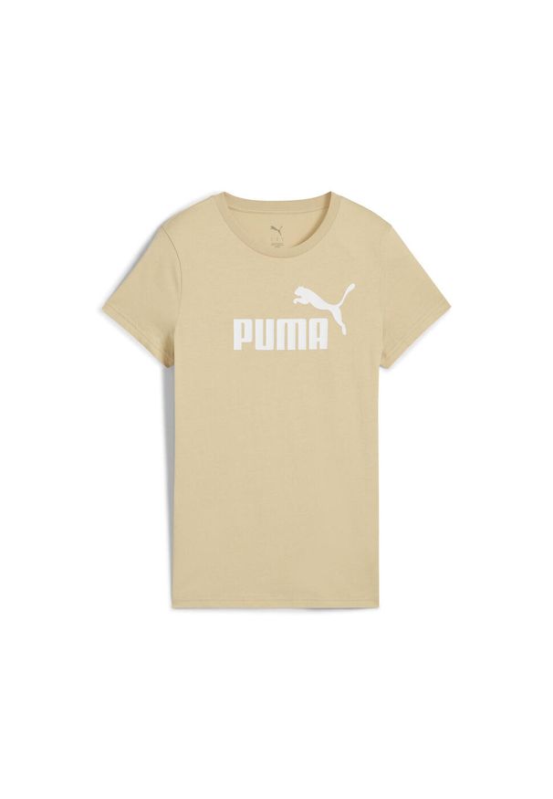 Puma - Damska koszulka z logo ESS No. 1 PUMA Pebble Path Black. Kolor: czarny. Sport: fitness
