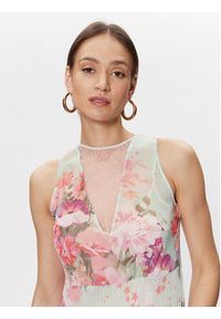 TwinSet - TWINSET Sukienka letnia 231TP2730 Kolorowy Regular Fit. Materiał: syntetyk. Wzór: kolorowy. Sezon: lato #5