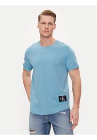 Calvin Klein Jeans T-Shirt J30J323482 Niebieski Regular Fit. Kolor: niebieski. Materiał: bawełna #1