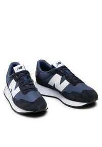 New Balance Sneakersy MS237CA Granatowy. Kolor: niebieski. Materiał: materiał #4