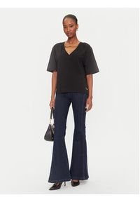 Marciano Guess T-Shirt 5GGI03 6298A Czarny Regular Fit. Kolor: czarny. Materiał: bawełna