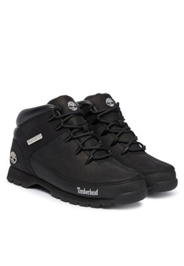 Timberland Trapery Euro Sprint Hiker 6361R/TB06361R0011 Czarny. Kolor: czarny. Materiał: materiał