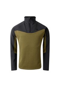 DARE 2B - Bluza męska z suwakiem 1/4 Dignify IV Dare 2b. Kolor: zielony, brązowy, wielokolorowy. Materiał: tkanina. Sport: bieganie, narciarstwo #1