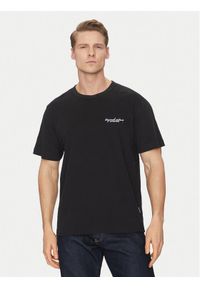 Jack & Jones T-Shirt Boston 12272968 Czarny Relaxed Fit. Kolor: czarny. Materiał: bawełna #1