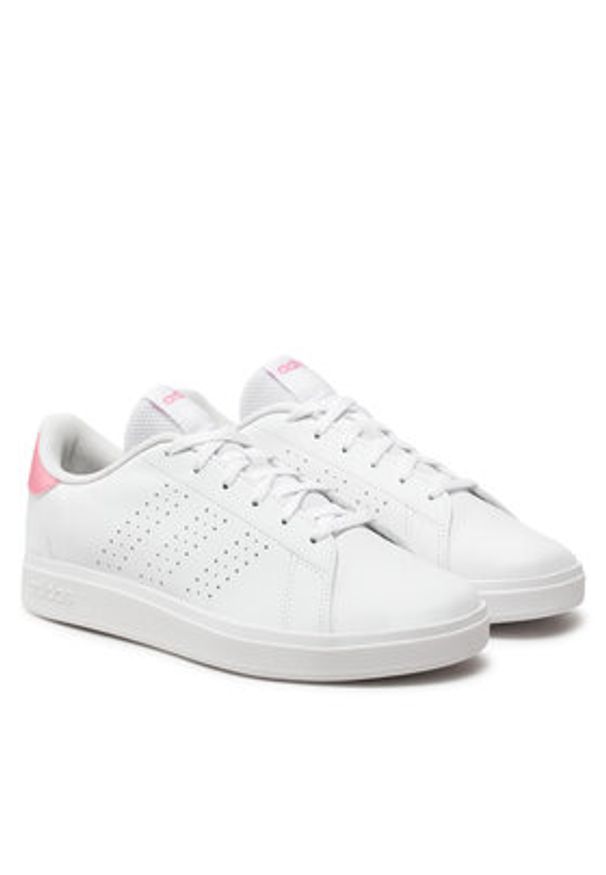 Adidas - adidas Sneakersy Advantage Base 2.0 J ID3886 Biały. Kolor: biały. Materiał: skóra. Model: Adidas Advantage
