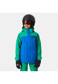 Dziecięca kurtka narciarska Helly Hansen Jewel. Kolor: niebieski. Sezon: zima. Sport: narciarstwo