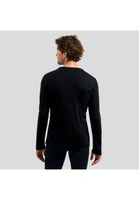 Bluza termoaktywna męska Odlo Merino 260 BL Top Crew Neck LS. Kolor: czarny, szary, wielokolorowy. Sport: turystyka piesza