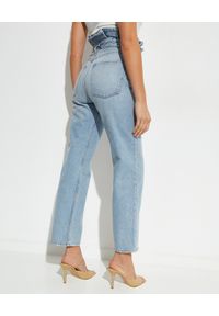 AGOLDE - Spodnie jeansowe Lettuce High Rise. Stan: podwyższony. Kolor: niebieski