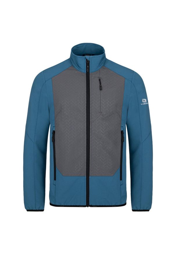 ZONE PERFECT - Kurtka męska LOAP Urval granatowa, S. Kolor: wielokolorowy, niebieski, zielony