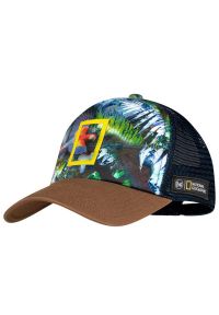 Czapka z daszkiem Buff National Geographic Trucker Cap Scarlett 125382.555.30.00 - multikolor. Kolor: wielokolorowy. Materiał: poliester, materiał. Styl: wakacyjny