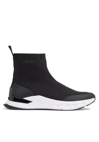 Calvin Klein Sneakersy Sockboot Runner HM0HM01241 Czarny. Kolor: czarny. Materiał: materiał #1