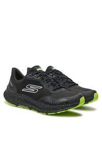 skechers - Skechers Buty do biegania Go Run 220874/BKLM Czarny. Kolor: czarny. Materiał: materiał. Sport: bieganie #5