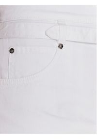 Pinko Szorty jeansowe Dilettante 100324 A0I2 Biały Regular Fit. Kolor: biały. Materiał: jeans, bawełna #4