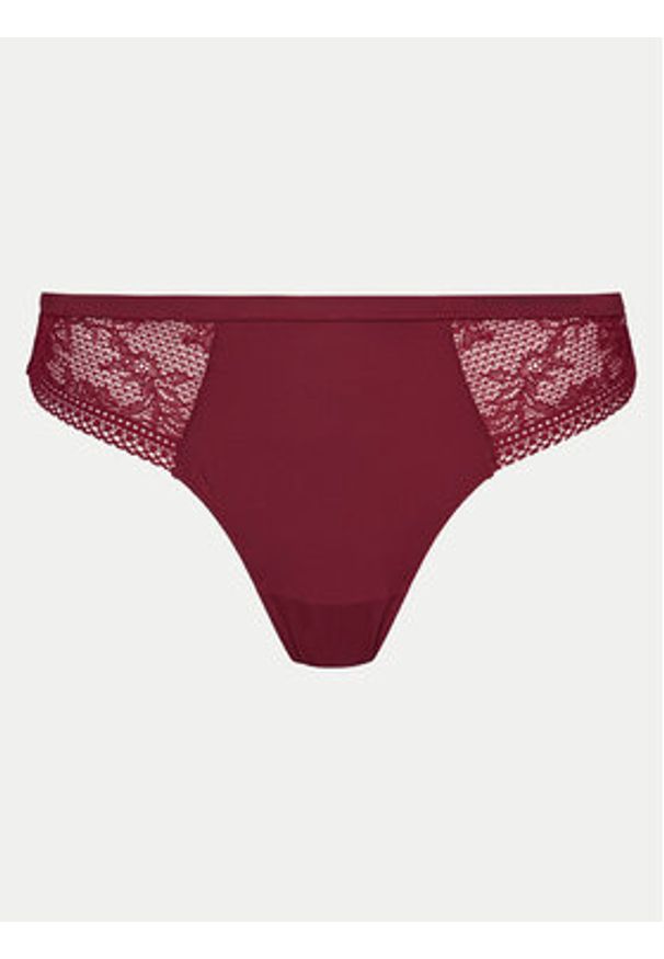 TOMMY HILFIGER - Tommy Hilfiger Stringi UW0UW05521 Czerwony. Kolor: czerwony. Materiał: syntetyk