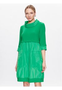 Joseph Ribkoff Sukienka codzienna 173444S Zielony Regular Fit. Okazja: na co dzień. Kolor: zielony. Materiał: syntetyk. Typ sukienki: proste. Styl: casual #1