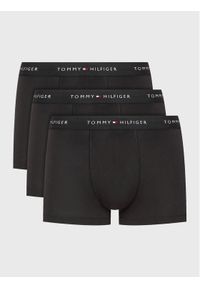 TOMMY HILFIGER - Tommy Hilfiger Komplet 3 par bokserek UM0UM02763 Czarny. Kolor: czarny. Materiał: bawełna
