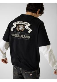 Guess T-Shirt 183246 Czarny Classic Fit. Kolor: czarny #3