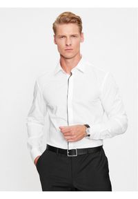 BOSS - Boss Koszula H-HANK-Party2-221 50503240 Biały Slim Fit. Kolor: biały. Materiał: bawełna #1