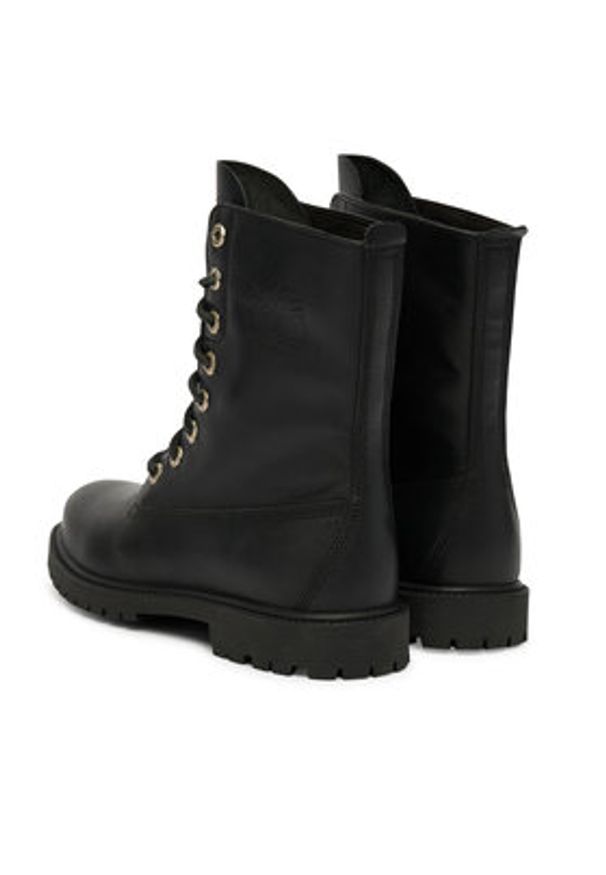 Timberland Trzewiki Premium 8 Inch Lace Up Wp TB0A43MXW021 Czarny. Kolor: czarny. Materiał: skóra