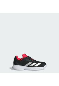 Adidas - adidas Buty do tenisa Courtflash JR4451 Czarny. Kolor: czarny. Materiał: materiał. Sport: tenis #1