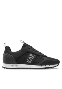 EA7 Emporio Armani Sneakersy X8X027 XK219 Q739 Czarny. Kolor: czarny. Materiał: materiał