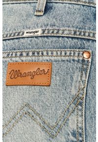 Wrangler - Jeansy. Stan: podwyższony. Kolor: niebieski. Materiał: jeans #2