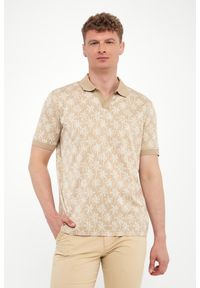 Karl Lagerfeld - Polo męskie z nadrukiem KARL LAGERFELD. Typ kołnierza: polo. Wzór: nadruk #1