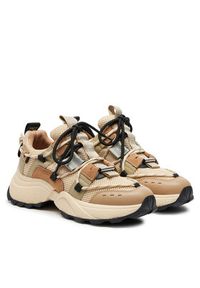 Steve Madden Sneakersy Tazmania SM11002419 Khaki. Kolor: brązowy. Materiał: skóra #3