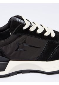 Big-Star - Sneakersy damskie skórzane czarne NN274963 906. Kolor: czarny. Materiał: skóra. Sport: fitness #5