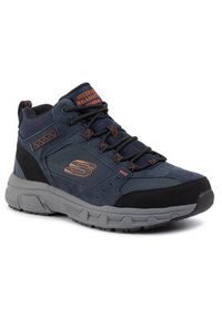 skechers - Skechers Trekkingi Ironhide 51895/NVOR Granatowy. Kolor: niebieski. Materiał: zamsz, skóra. Sport: turystyka piesza #5