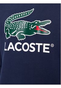 Lacoste Bluza SH1281 Granatowy Regular Fit. Kolor: niebieski. Materiał: bawełna #4