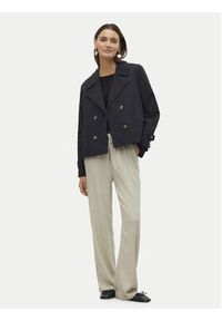 Vero Moda Trencz Chloemia 10308267 Czarny Regular Fit. Kolor: czarny. Materiał: syntetyk #2