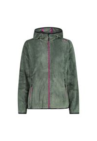 Bluza damska turystyczna CMP 38P1546. Kolor: zielony. Materiał: polar. Sport: turystyka piesza #1