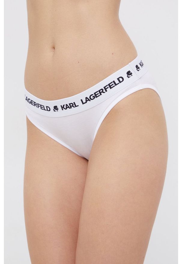 Karl Lagerfeld Figi 211W2111 kolor biały. Kolor: biały