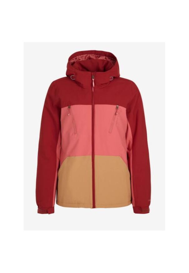 Kurtka damska Protest Prtbaow snowjacket. Kolor: czerwony, beżowy, różowy, wielokolorowy. Sezon: zima. Sport: narciarstwo