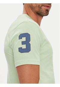 U.S. Polo Assn. T-Shirt MUP3311 Zielony Slim Fit. Typ kołnierza: polo. Kolor: zielony. Materiał: bawełna #3