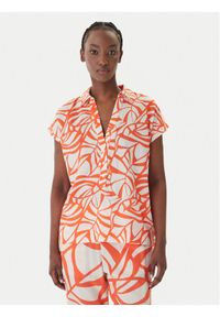 LOLA CASADEMUNT Koszula LS2615097 Pomarańczowy Regular Fit. Kolor: pomarańczowy. Materiał: bawełna #1
