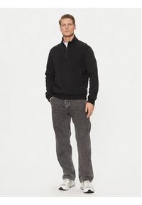 Jack & Jones - Jack&Jones Bluza Bradley 12250747 Czarny Relaxed Fit. Kolor: czarny. Materiał: syntetyk