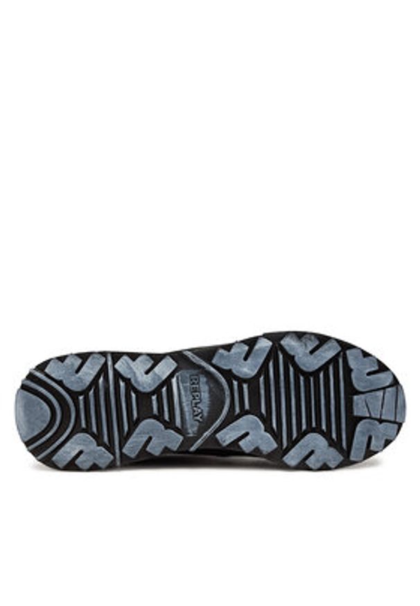 Replay Sneakersy GMS1P .000.C0045L Czarny. Kolor: czarny. Materiał: materiał