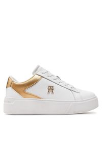 TOMMY HILFIGER - Sneakersy Tommy Hilfiger. Kolor: biały. Obcas: na platformie