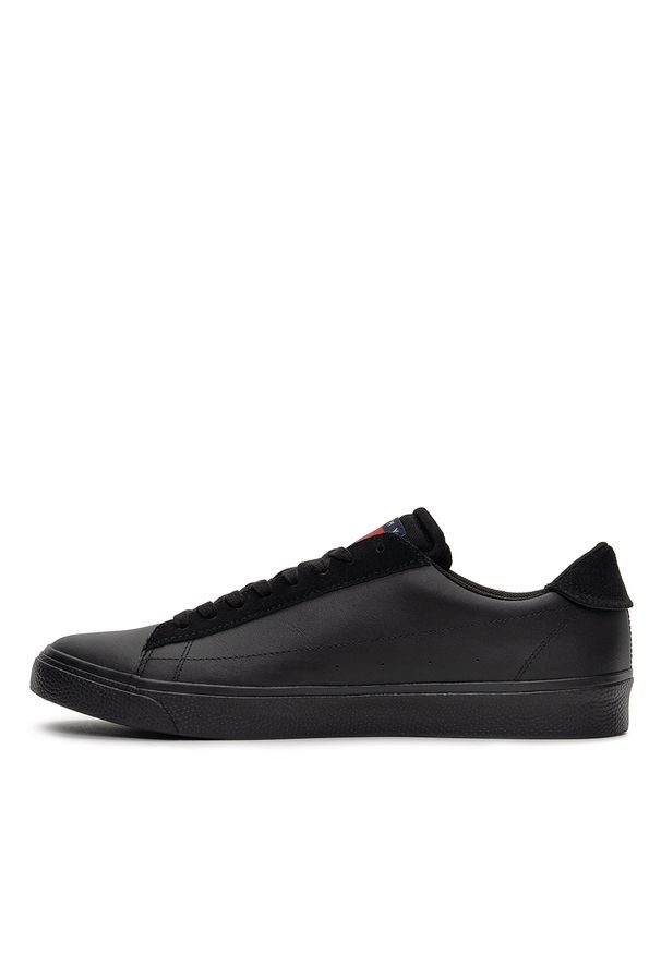 Sneakersy męskie Tommy Jeans Retro Vulc Tjm Leather (EM0EM00804-BDS). Kolor: czarny