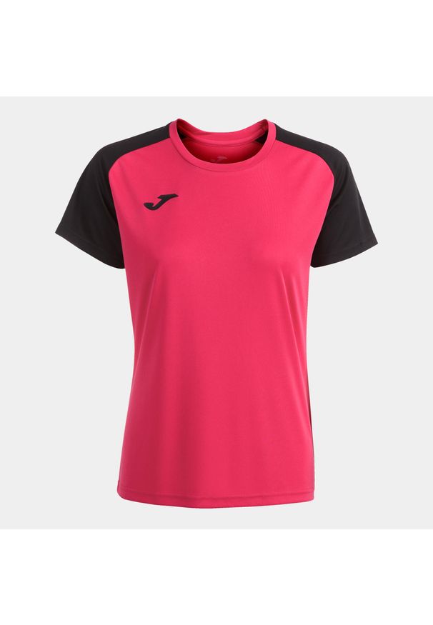 Koszulka do piłki nożnej damska Joma Academy IV. Kolor: wielokolorowy, czarny, różowy. Sport: piłka nożna