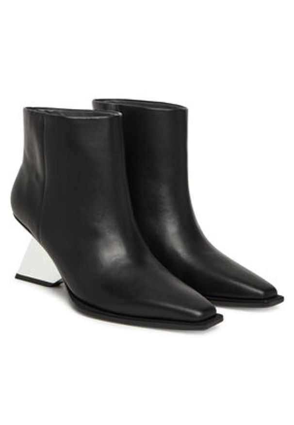 United Nude Botki Rockit Pull On Bootie 109470116 Czarny. Kolor: czarny. Materiał: skóra