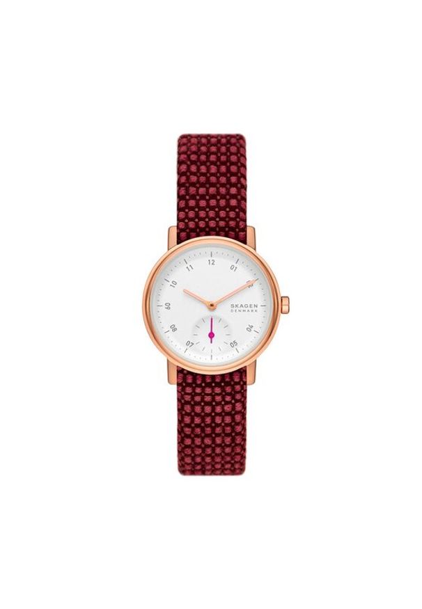 Skagen Zegarek Kuppel Lille SKW3104 Czerwony. Kolor: czerwony